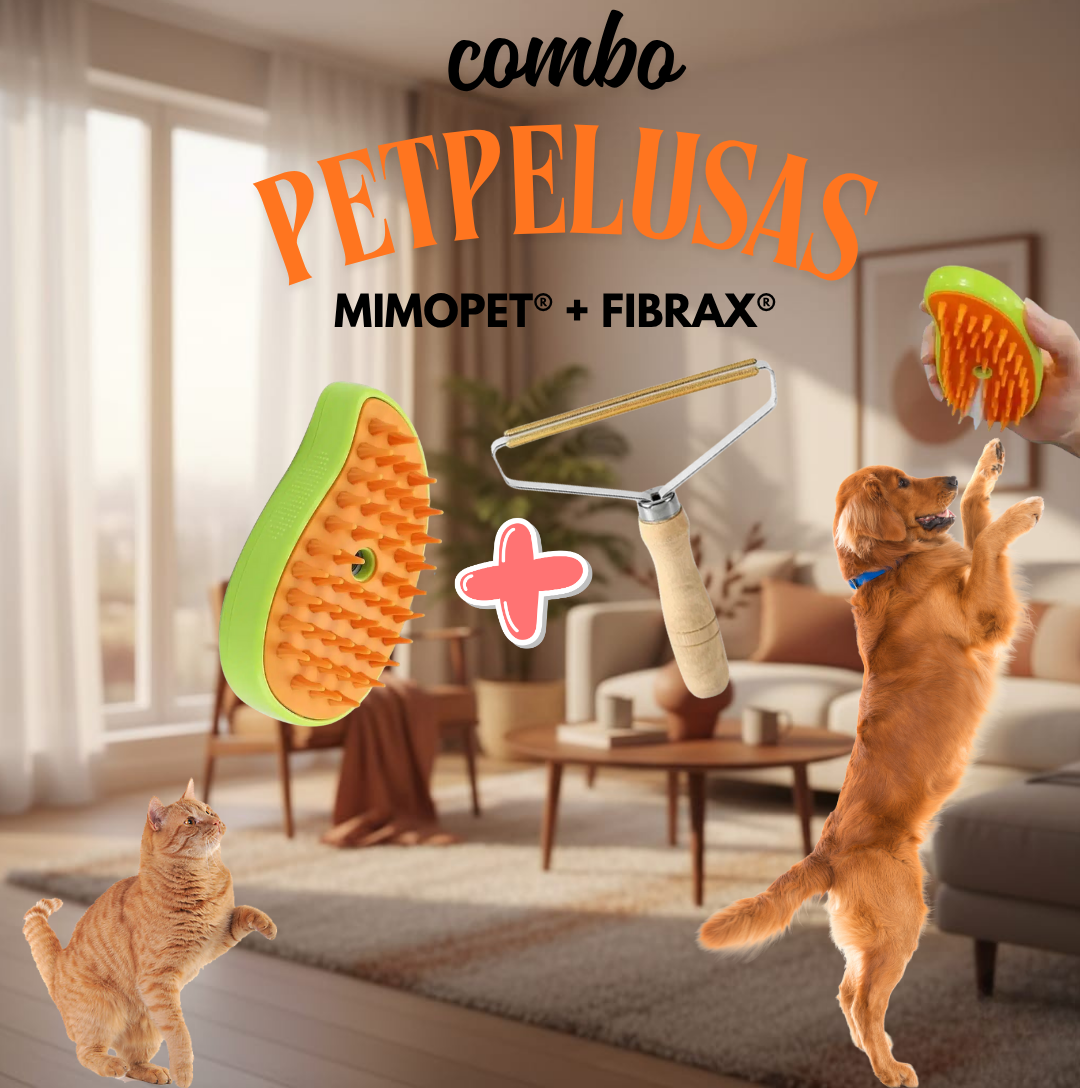 🐶COMBO MIMOPET® + FIBRAX® Tu hogar limpio, tu mascota feliz 😻